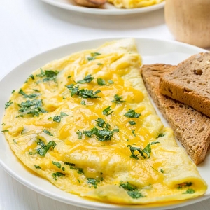 Kaşar Peynirli Omlet